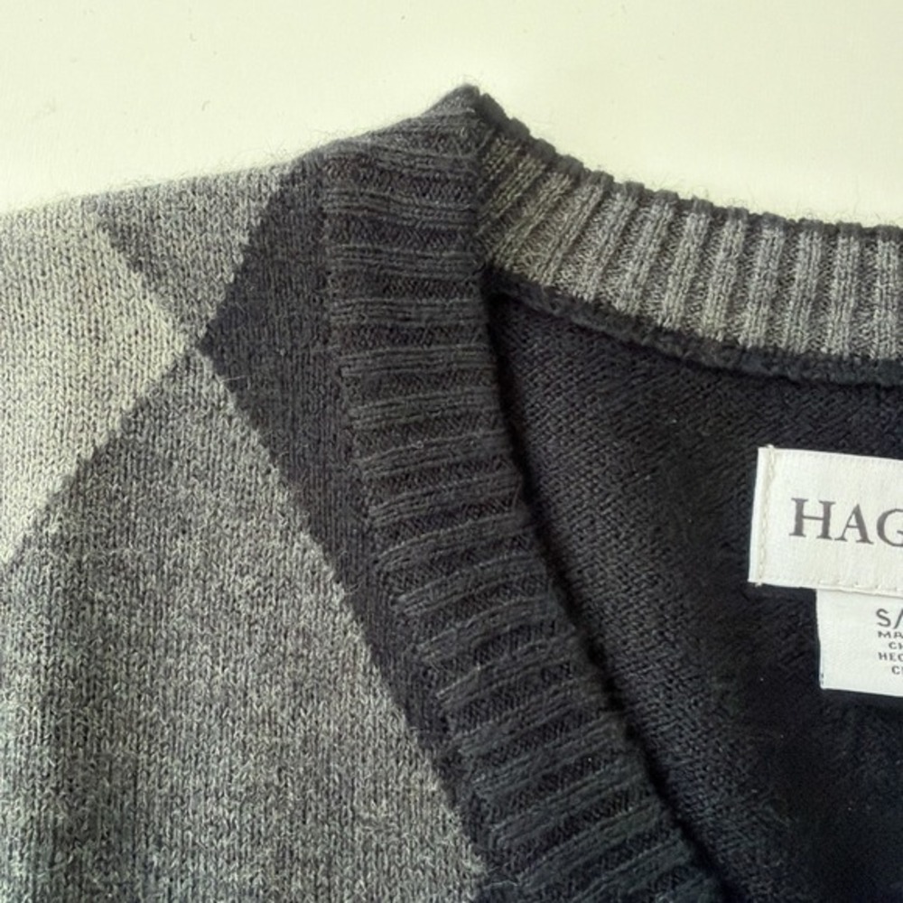 Haggar Men's Argyle Sweater S NWT 75.00. 762 - Picture 11 of 13